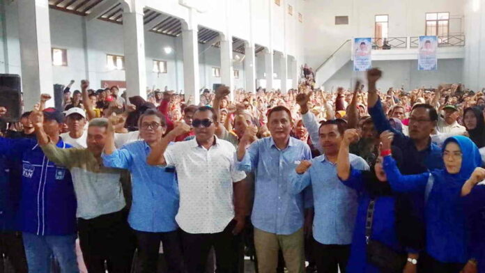 Masyarakat di 3 Kecamatan Deklarasikan Dukung Ujang Endin Jadi Bupati Pangandaran