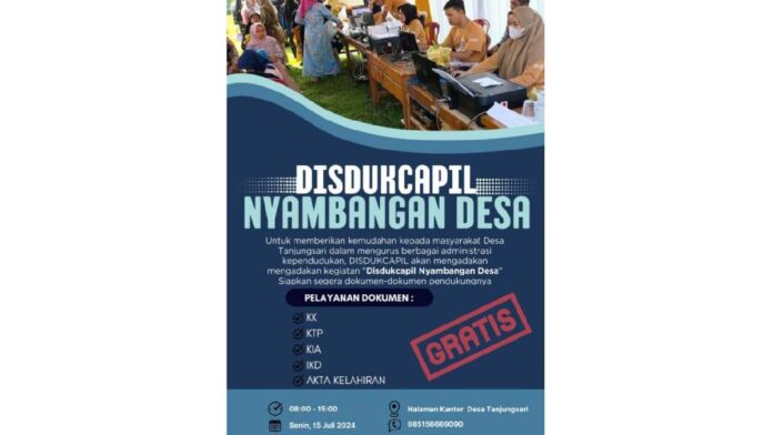 Program Disdukcapil Nyambangan Desa, Mudahkan Masyarakat Ciamis Bikin Adminduk