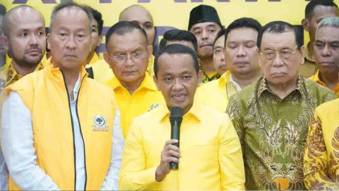 Bahlil Lahadalia Calon Ketua Umum Golkar