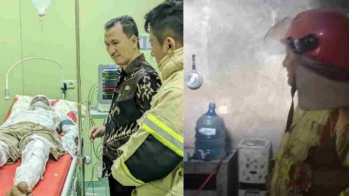 Korban Tabung Gas Elpiji Meledak