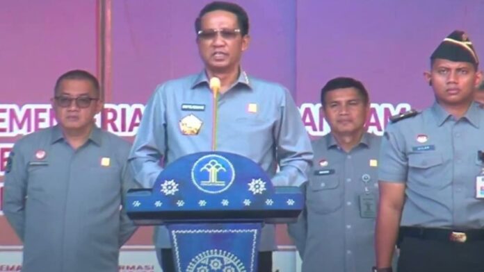 Menkumham Supratman Andi Agtas