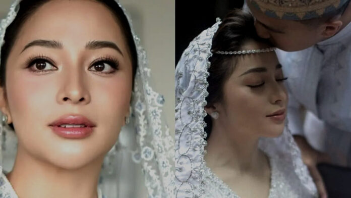 Nikita Willy Tampil Cantik di Pengajian 4 Bulanan Kehamilannya