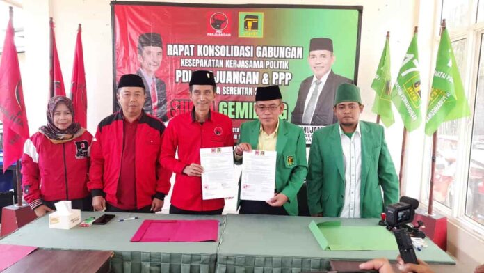 PDIP dan PPP Kota Banjar Sepakat Kerja Sama di Pilkada