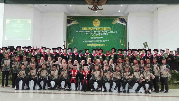 STAI Putra Galuh Ciamis Wisuda 123 Mahasiswa, Lulusan Diminta Optimalkan Digitalisasi