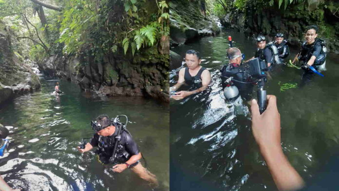 Tim Rescue BPBD Ciamis Berhasil Evakuasi Kamera Go Pro Milik Wisatawan Asing