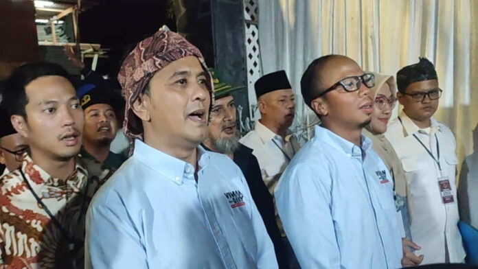 Viman dan Dicky Chandra daftar Pilkada ke KPU Kota Tasikmalaya
