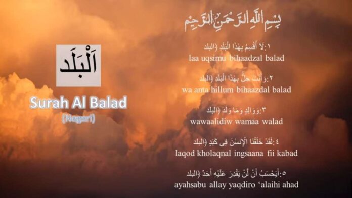 Kandungan Surat Al Balad