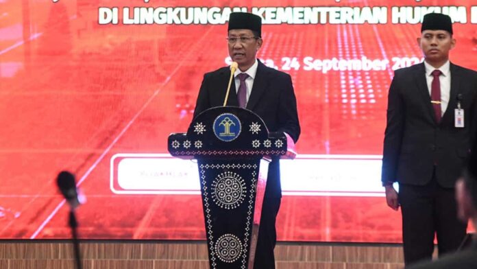 Menkumham Supratman Andi Agtas