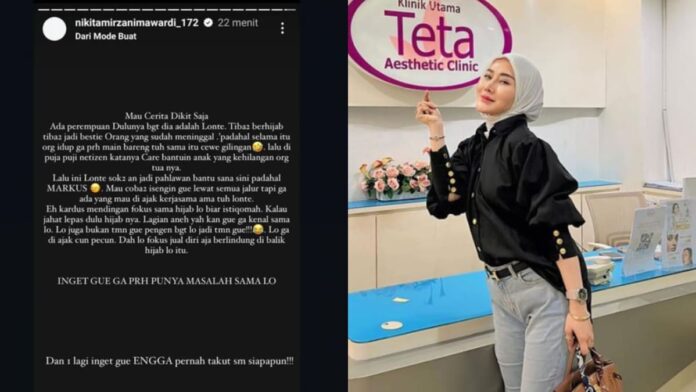 Nikita Mirzani Layangkan Sindiran Diduga Untuk Marissya Icha