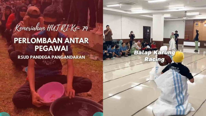 Pegawai RSUD RSUD Pandega Pangandaran Ikut Ramaikan HUT RI ke-79