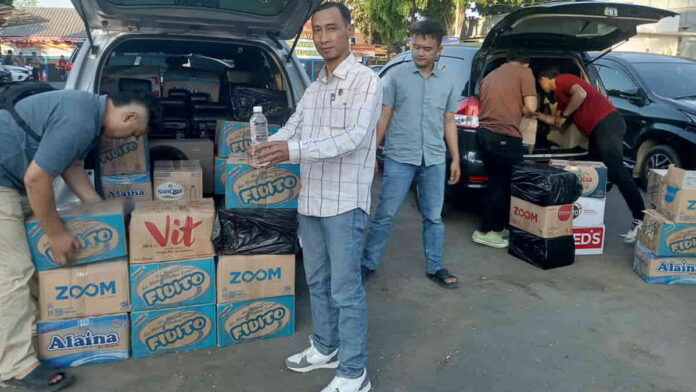 Polisi gerebek gudang miras di Garut