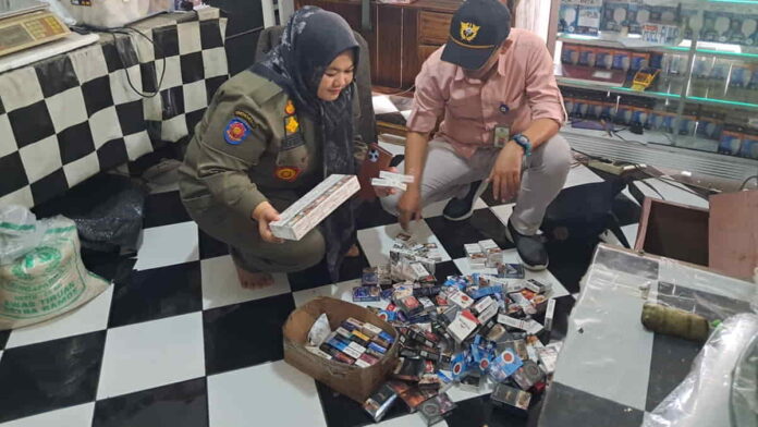 Rokok ilegal di Tasikmalaya