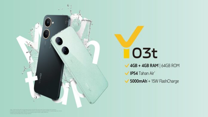 Vivo Y03t Rilis dengan Membawa Spesifikasi Menawan