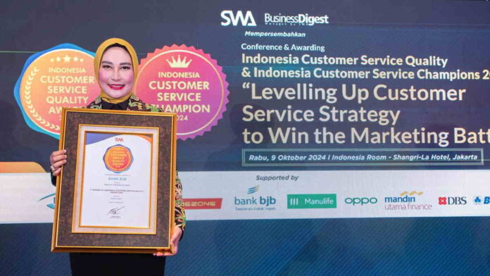 Berikan Kepuasan kepada Nasabah, bank bjb Diganjar Indonesia Customer Service Quality