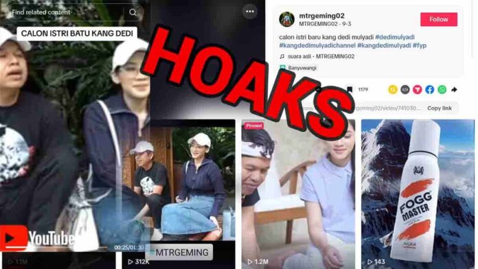 Dedi Mulyadi menikahi Mojang Cantik
