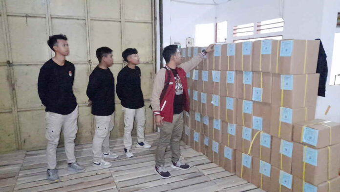 KPU Kota Banjar Terima Logistik Surat Suara untuk Pilkada Serentak 2024
