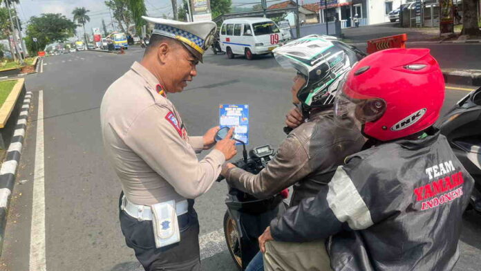 Polres Ciamis Laksanakan Operasi Zebra Serentak