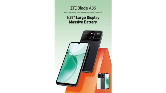 Ponsel ZTE Blade A35 Resmi Rilis! Ada Fitur Mirip iPhone