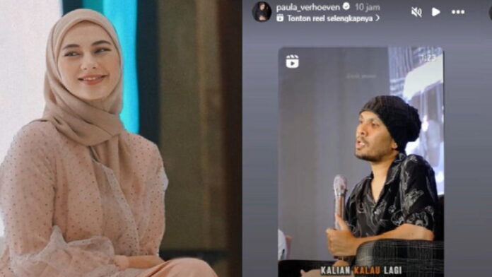 Respons Paula Verhoeven Usai Dituduh Selingkuh dengan Teman Baim Wong