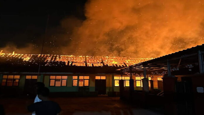 SDN 2 Kujang Ciamis Kebakaran