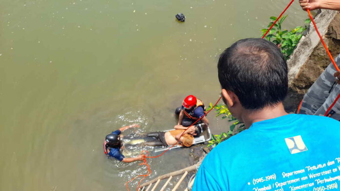Seorang Pria Ditemukan Lemas di Pinggir Sungai Citanduy Kota Banjar