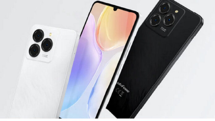 Ulefone Note 20 Pro, Desain Ramping Baterai 6000 mAh
