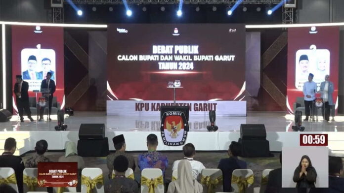Debat terakhir Pilkada Garut