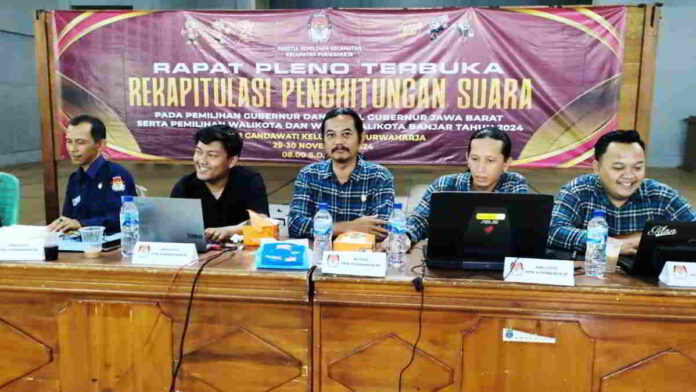 Penghitungan Suara Pilwalkot Banjar