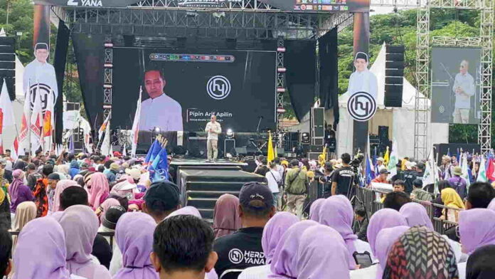 Kampanye Akbar Paslon HY Membludak