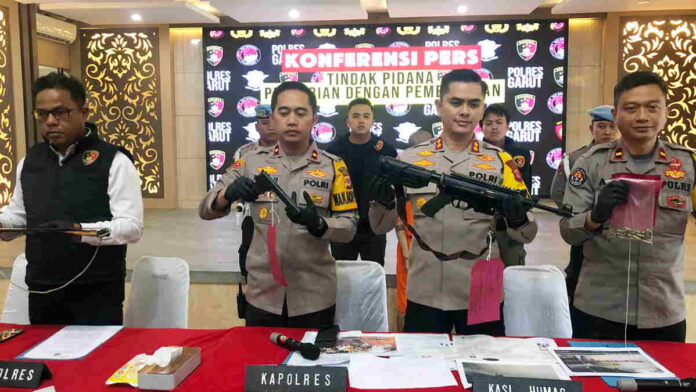 Komplotan Begal Sadis Kontak Senjata dengan Polisi di Garut