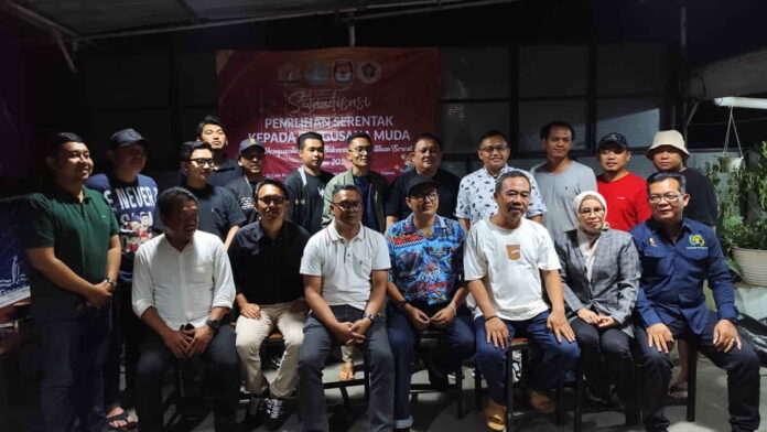 PWI dan KPU Ciamis Ajak Pengusaha Muda Sosialisasi Pilkada