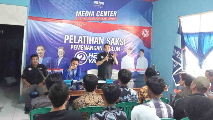 Partai Demokrat Ciamis Minta Saksi Amankan Suara Herdiat-Yana di TPS