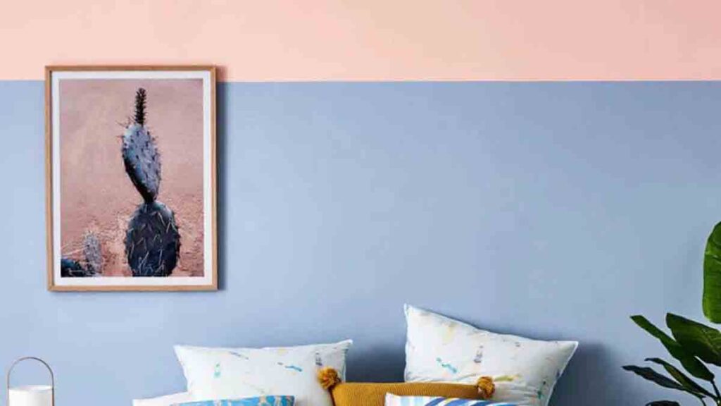 Cat Rumah Warna Peach Kombinasi Agar Interior Tampak Elegan