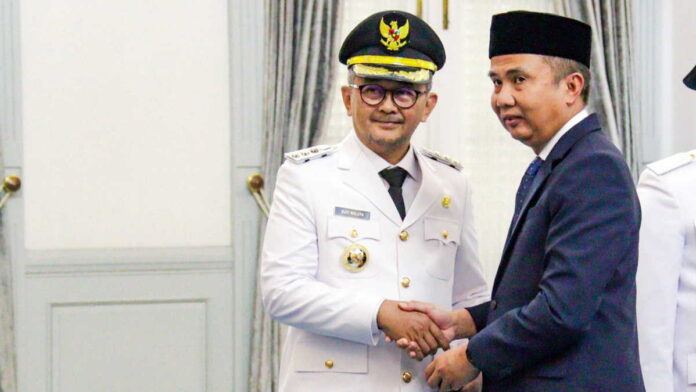Pj Gubernur Jabar Lantik Budi Waluya Sebagai Penjabat Bupati Ciamis