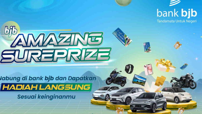 Program Amazing SurePrize dari bank bjb Bisa Dapat Hadiah Motor