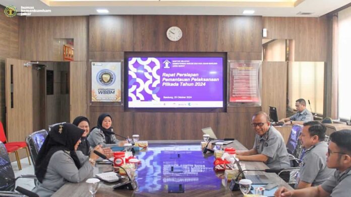 Rapat persiapan pemantauan Pilkada 2024