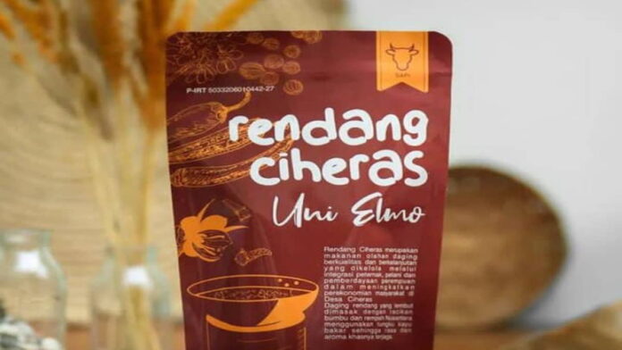 Rendang CIheras Oleh-Oleh Kuliner Tasikmalaya