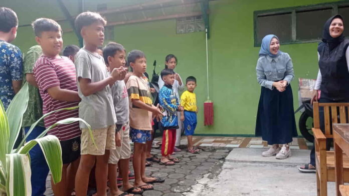 trauma healing korban terdampak banjir bandang banjaran