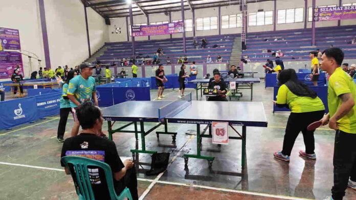 Turnamen Tenis Meja Galuh Cup di Ciamis Diikuti Ratusan Atlet dari Jabar