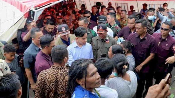 Wapres Gibran Peringatkan Agar Tidak Persulit Relokasi Pengungsi Erupsi Gunung Lewotobi