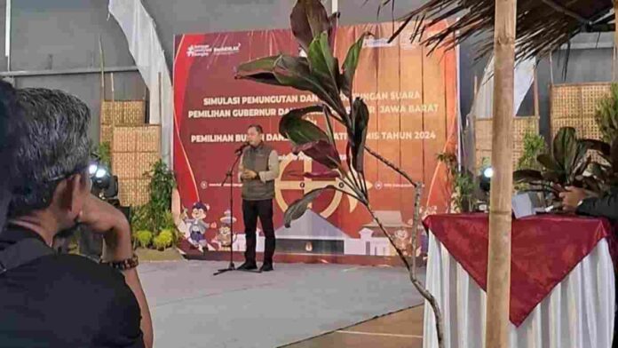 Simulasi pemungutan suara KPU