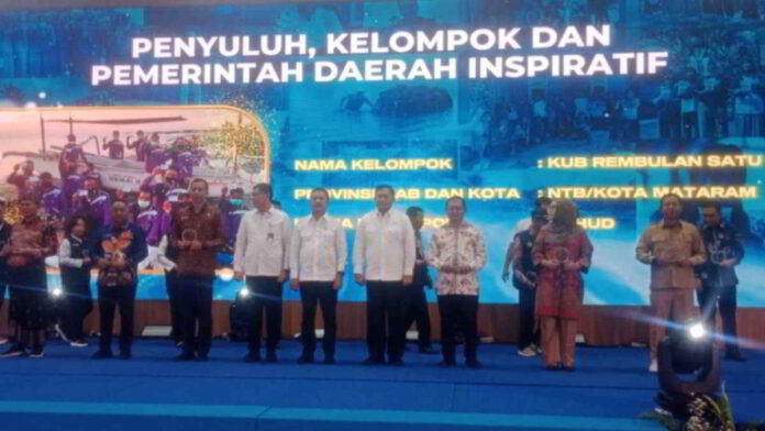 Disnakkan Ciamis Terima Penghargaan Pemda Inspiratif untuk Penyuluh Perikanan dari KKP RI
