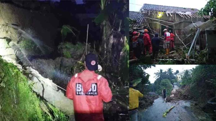 Kecamatan terdampak bencana