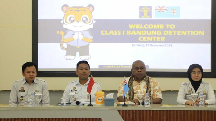 Kemenkumham Jabar Terima Kunker Delegasi Corrections Services Fiji
