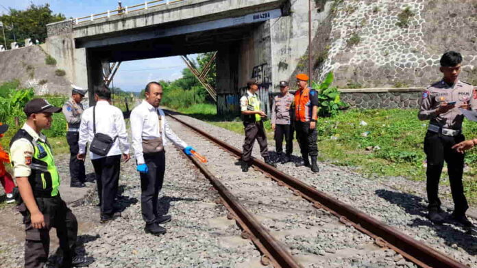 Lokasi Pelajar Tewas Tertabrak Kereta Api