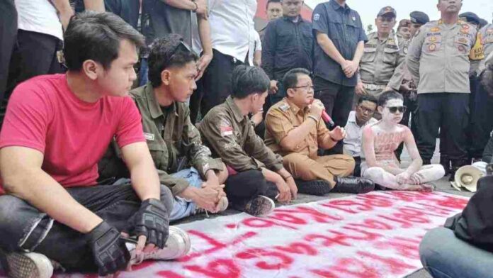 Mahasiswa hari antikorupsi