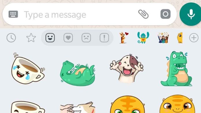 Fitur Berbagi Paket Stiker WhatsApp