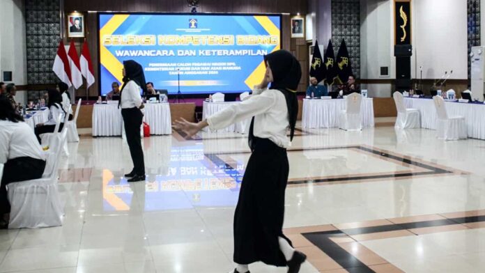 Tes SKB wawancara dan keterampilan CPNS Kemenkumham Jabar