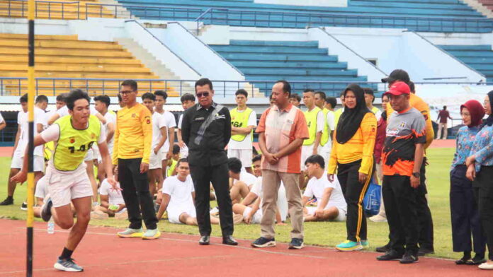 Tinjau SKB Kesamaptaan CPNS Kemenkumham Jabar