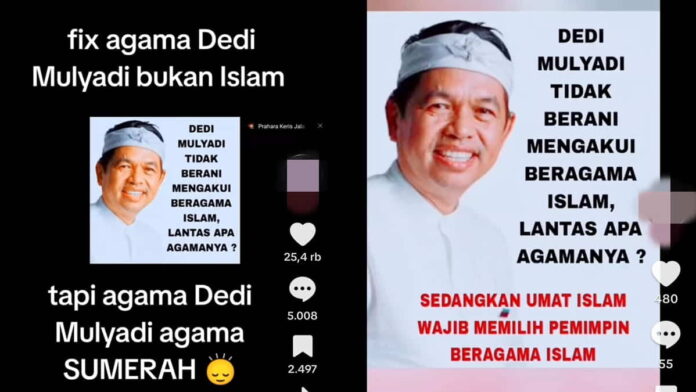 Hoaks Agama di Pilgub Jabar